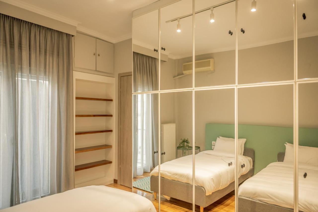 Hermes Apartment On Aristotelous Midas Home Tesalonika Bagian luar foto