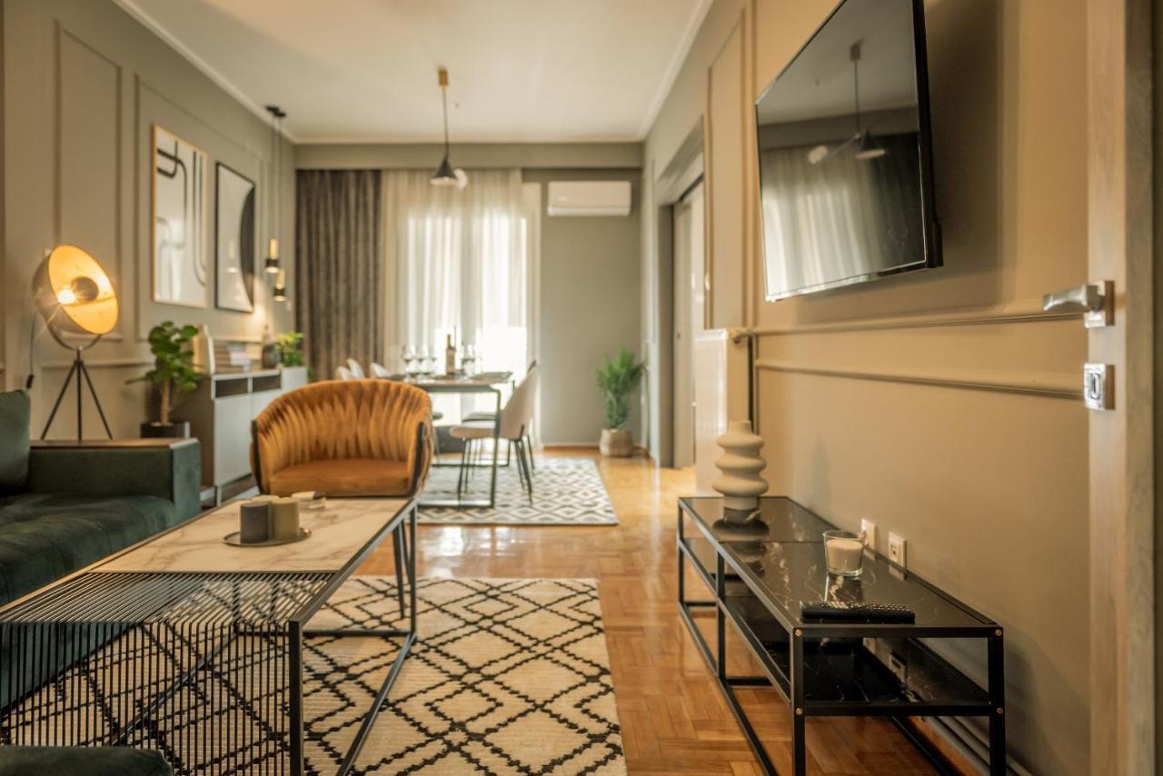 Hermes Apartment On Aristotelous Midas Home Tesalonika Bagian luar foto