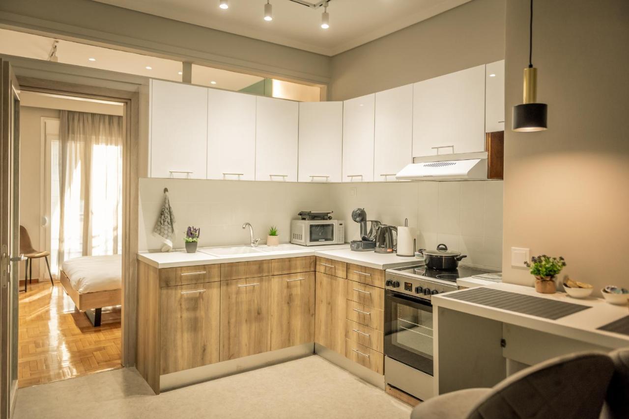Hermes Apartment On Aristotelous Midas Home Tesalonika Bagian luar foto