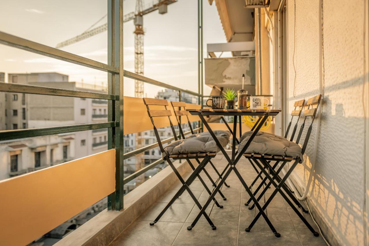 Hermes Apartment On Aristotelous Midas Home Tesalonika Bagian luar foto