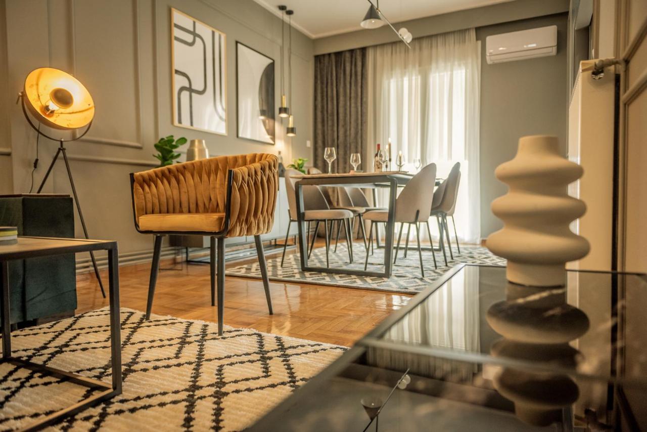 Hermes Apartment On Aristotelous Midas Home Tesalonika Bagian luar foto
