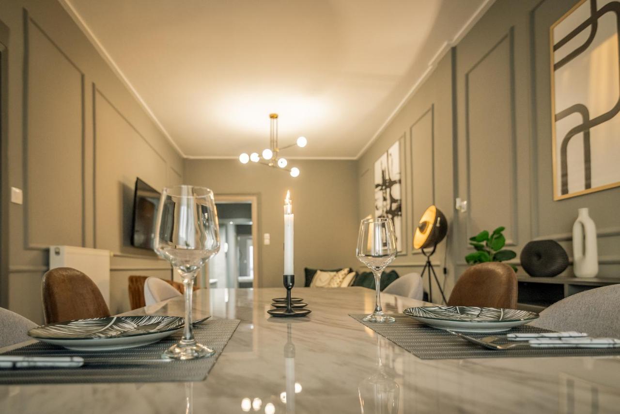 Hermes Apartment On Aristotelous Midas Home Tesalonika Bagian luar foto
